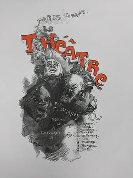 Paris vivant. Le Théâtre. SARCEY (Francisque)
