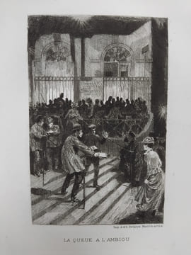 Paris vivant. Le Théâtre. SARCEY (Francisque)