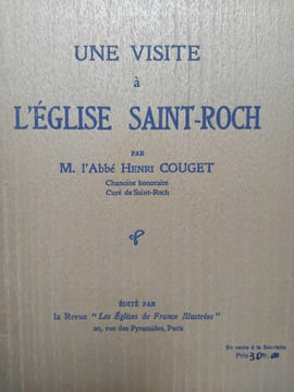 Une visite à l'église Saint-Roch. COUGET (Abbé Henri)