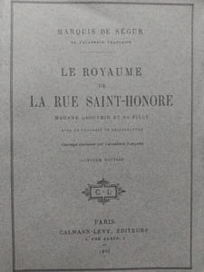 Le royaume de la rue Saint-Honoré. Madame Geoffrin et sa fille