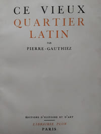 Ce vieux quartier latin