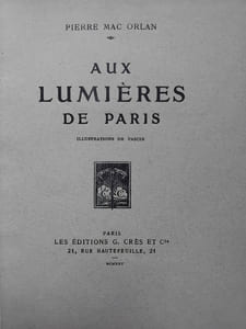 Aux lumières de Paris