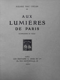 Aux lumières de Paris