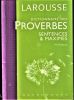 Dictionnaire des proverbes, sentences & maximes.. MALOUX Maurice ...//... Maurice Maloux.