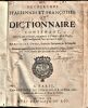 Recherches italiennes et françoises, ou dictionnaire, contenant, outre les mots ordinaires, une quantité de proverbes & de phrases, pour ...