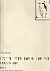 Vingt études de nu en plein air, préface [sous forme de poème] de Saint-Pol-Roux.. ARLAUD G. L. / SAINT-POL-Roux ...//... Georges-Louis Arlaud, ...