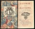 L'esprit des nations.. ESPIARD ...//... François-Ignace d'Espiard (1707-1777).