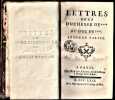 Lettres de la duchesse de ***.. CREBILLON Fils ..//.. Claude-Prosper Jolyot de Crébillon, dit Crébillon fils (1707-1777). 