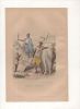 Afrique centrale - Costumes Kanembous et Mousgou.. PHILIPPOTEAUX / PIERRE ..//.. Henri Félix Emmanuel Philippoteaux, 1815-1884 (peintre, illustrateur, ...