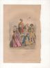 ASIE - Costumes de Perse et d'Asie centrale.. PHILIPPOTEAUX / PIERRE ..//.. Henri Félix Emmanuel Philippoteaux, 1815-1884 (peintre, illustrateur, ...