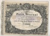 Le Petit Journal. - 2 actions de 500 francs au porteur.. 