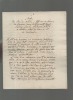 Lettre faisant suite à une note de M. de Noldé, sur le commerce à établir entre la France et la Courlande.. 