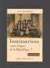 Institutrices, soeurs laïques de la République ?. MAZATAUD Pierre ..//.. Pierre Mazataud.