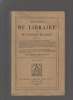 Manuel du libraire et de l'amateur de livres. - Tome VI, table méthodique.. BRUNET Jacques-Charles ..//.. Jacques-Charles Brunet (1780-1867).