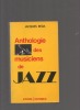Anthologie des musiciens de jazz.. REDA Jacques ..//.. Jacques Réda.