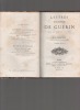 Lettres d'Eugénie De Guérin, publiées avec l'assentiment de sa famille par G. S. Trébutien.. DE GUERIN Eugénie ..//.. Eugénie De Guérin.