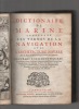 Dictionnaire de marine contenant les termes de la navigation et de l'architecture navale, avec les règles & proportions qui doivent y être observées. ...