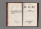 Histoire des arabes.. SEDILLOT L. A. ..//.. Louis-Pierre-Eugène-Amélie Sédillot.