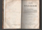 Traité de toxicologie.. ORFILA ..//.. Mathieu-Joseph-Bonaventure Orfila (1787-1853).