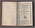 Calendrier administratif, judiciaire et de commerce du Département de la Gironde pour l'An 1814.. 