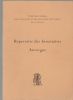 Inventaire général des monuments et des richesses artistiques de la France. Répertoire des Inventaires. Fascicule N° 18, Auvergne. Allier, Cantal, ...