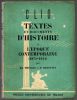 Textes et documents d'histoire. - 4 : L'époque contemporaine (1871-1914).. PRECLIN / RENOUVIN ..//.. Edmond Préclin / Pierre Renouvin.