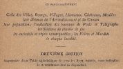 Dictionnaire historique et géographique du département de la Creuse, contenant la description générale du département.... 