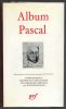 Album Pascal.. [Album Pléiade]