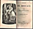 Contes de Boccace, traduits par A. Sabatier de Castres.. BOCCACE ..//.. Giovanni Boccaccio (en italien), Jean Boccace (1313-1375).