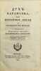 Dukh Karamzina, ili Izbrannye mysli i chuvstvovaniya sego pisatelya. In Russi.... Karamzin, Nikolai Mikhailovich 