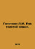 Ganichkin A.M. Colon Cancer. In Russian /Ganichkin A.M. Rak tolstoy kishki.. Tolstoy, Konstantin Konstantinovich