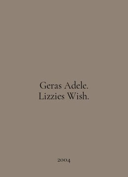 Geras Adele. Lizzies Wish. In English /Geras Adele. Lizzies Wish.. undefined
