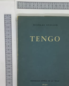Nicolas Guillen. Obra Poetica 1958-1972 Tomo II, Havana, 1973.. Nicolas Guillen