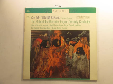 Carl Orff Carmina Burana, Philadelphia Orchestra, Eugene Ormandy, Conductor. undefined