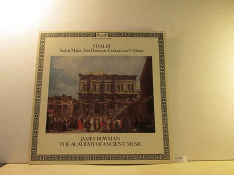 Vivaldi, James Bowman, The Academy Of Ancient Music Stabat Mater Nisi Dominus. undefined