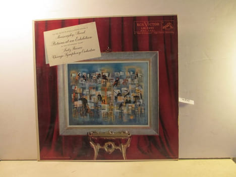 Fritz Reiner Moussorgsky Ravel Pictures At An Exhibition vinyl record. undefined
