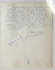 Lot 12 L.A.S Jacques Chardonne (1884-1968) Lettres autographes signées à Louis Guitard. Chardonne (Jacques)