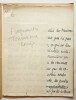Lot 4 manuscrits autographes Henry de Jouvenel (1876-1935). Jouvenel (Henry de)