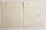 Le gaspillage du temps - Manuscrit autographe Anatole de Monzie (1876-1947) . Monzie (Anatole de)