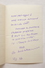Lot 1 L.A.S. + 1 L.S Anatole de Monzie (1876-1947) Lettre autographe signée à André Tardieu. Monzie (Anatole de)
