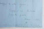 L.A.S Jean Cocteau (1889-1963) Lettre autographe signée à Hélène & Paul Morand . Cocteau (Jean)