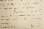 L.A.S. Henri Mondor (1885-1962) Lettre autographe signée à Eugène Frot. Mondor (Henri)