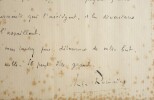 L.A.S. Jules Romains (1885-1972) Écrivain - Lettre autographe signée. Romains (Jules)