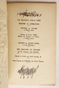 Belles Lettres - Dossiers acénonètes Collège de Pataphysique N° 22-24