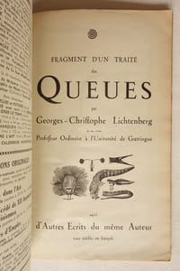 Traité des Queues - Dossiers acénonètes Collège de Pataphysique N° 9