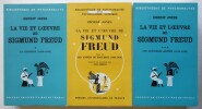 La vie et l’œuvre de Sigmund Freud - 3/3 Volumes . Jones (Ernest)