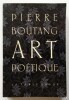 Art poétique. Boutang (Pierre)