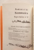 Statuts, Règlement & Coutumier du Cymbalum Pataphysicum - Monitoires du Cymbalum Pataphysicum n° 30 / Expectateur n° 27. Collectif (Collège de ...