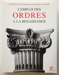L’emploi des ordres à la Renaissance