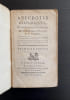 Anecdotes historiques, litt&eacute;raires et critiques, sur la M&eacute;decine, la Chirurgie & la Pharmacie.. [Pierre SUE]
